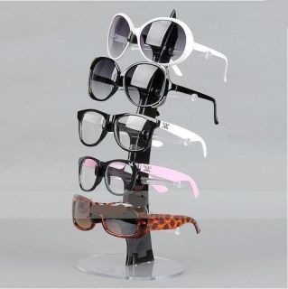 for 5 Pair of Eyeglasses Sunglasses Glasses Sale Show Display Stand 