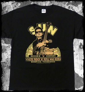Sun Records   Where Rock N Roll Was Born Roy Orbison t shirt 