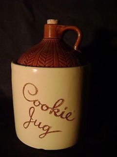 Vintage Western Monmouth Cookie Jar/Jug Stoneware