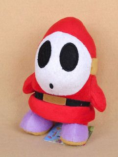 Super Mario Bros 5 Boo Ghost Soft Stuffed Plush Doll Toy White Action 