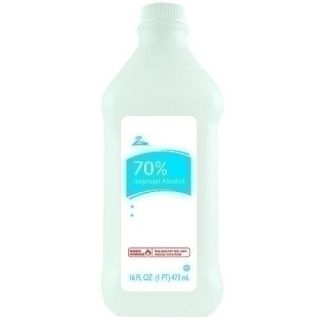 70% Isopropyl Rubbing Alcohol   16 oz (1 Pint)   2 PACK 32OZ TOTAL 