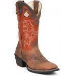 Durango DB5482 12 Nicotine & Rust Buckaroo Saddle Western Boots 
