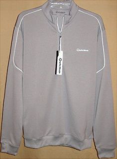 Taylormade by Ashworth limited edition piped long slv 1/4 zip pullover 