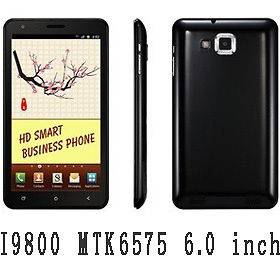   Android 4.0 GSM WCDMA 3G MTK6575 FM Gmail WIFI GPS Cell Phone i9800