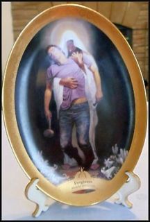 Thomas Blackshear FORGIVEN COLLECTOR PLATE from the Master Peace 