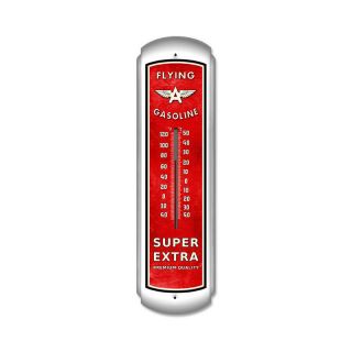   Gasoline EXTRA LARGE nice metal thermometer auto/garage/shop 8x30