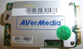 Dell XPS One A2010 AVer Media TV Tuner Media Card RN295