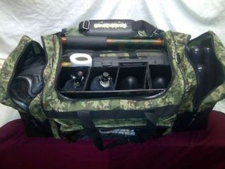 NEW Paintball Body Bag Mega Gear Bag CAMO or BLACK This thing is 