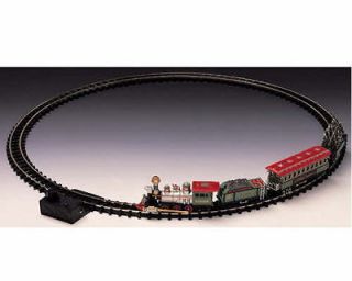 Lemax Village Collection Express Train With Round Tracks with Adaptor 