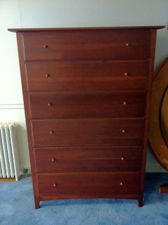 Fruit wood Thomasville and Ethan Allen bedroom set 2 night stand 