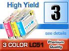   HIGH CAPACITY LC51 ink cartridge brother printer MFC 665CW MFC 685CW