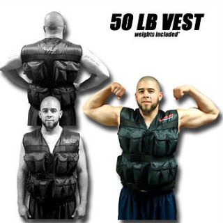 NEW 50LB pound Weighted Training Exercise Weight Vest