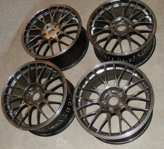   Hyper Black aluminum wheel 17 x 8 17 x 9  Nissan 350Z Mustang New
