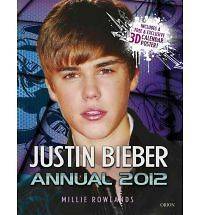 Justin Bieber Annual [With Poster and 3 D Glasses] (2012) by Millie 