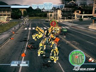 Transformers The Game Wii, 2007
