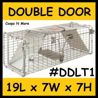   DOOR LITTLE GIANT DDLT1 LIVE ANIMAL TRAP★ SQUIRREL CHIPMUNK RAT CAGE