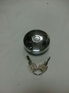 CHROME LOCKING GAS CAP FORD, BUICK, DODGE, FORD, PLYMOUTH (Fits: More 