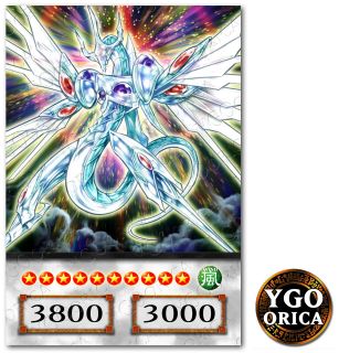   Star Dragon ♔ YuGiOh Anime TV Show Non Holo Orica Custom Card #108