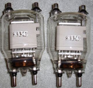 833C vacuum tubes (4) pcs. warranty best quality available