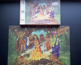 COLORFUL INDIAN SHADES 500 PIECE JIGSAW PUZZLE BY PUZZLEBUG BRAND NEW