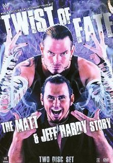 WWE   Twist of Fate The Matt and Jeff Hardy Story DVD, 2008, 2 Disc 