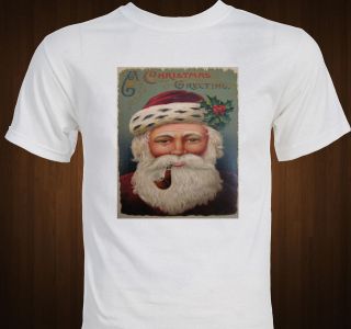 Santa Claus Father Christmas Pere Noel Vintage 1920s T shirt
