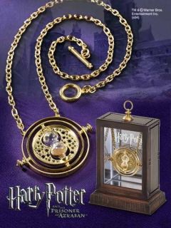   HERMIONE OFFICIAL 24K GOLD TIME TURNER PROP REPLICA 18 NECKLACE