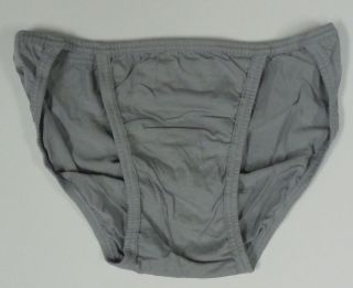 Jockey Life Mens 1 x Gray String Bikinis Underwear X Large XL NEW
