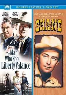 Man Who Shot Liberty Valance, The Shane DVD, 2008, 2 Disc Set