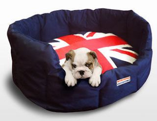 John Whitaker Union Jack Dog Bed   Water Repellent