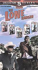 The Lone Ranger   5 Pack VHS, 2002, 5 Tape Set