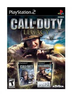 Call of Duty Legacy Includes Finest Hour, Big Red One Sony PlayStation 
