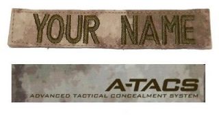   DELTA POLICE SWAT AIR SOFT ATACS A TACS Name Tapes with Velcro Single