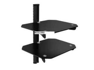 NEW Two Tier Adjustable Wall Mount for DVD players, VCR