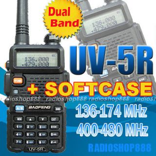 BAOFENG Dual band UV 5R VHF/UHF Dual Band Radio FM 65 108MHZ 