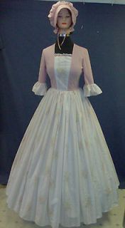   Colonial Southern Belle Civil War Costume Dress Ladies 8 (9337