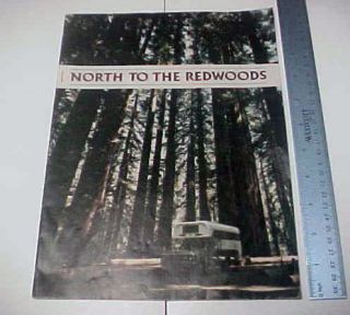 North to the Redwoods Chevrolet Van Camper Routes California 1970 