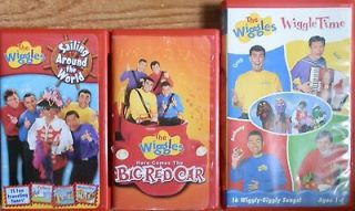 THE WIGGLES VHS TAPES