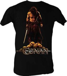 Conan The Barbarian Movie poster 2011 Licensed Adult Shirt S XXL