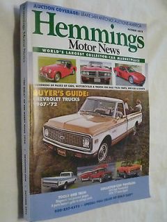 Chevrolet Trucks 1967 72 buyers guide Hemmings Motor News October 2012 