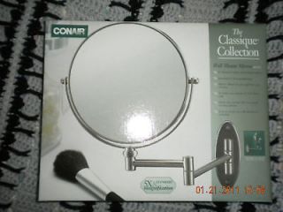 Con Air Wall Mount Mirror 5x magnification & standard