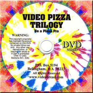PIZZA Cooking Class   2 DVD gift set   137 min (Italian bread baking 