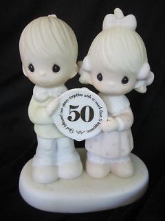 Vintage 1983 Precious Moments 50th Anniversary Figurine   Great Gift