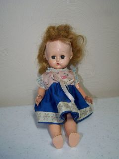 1950s Walking Doll Sits and Walks 9 Inches Tall
