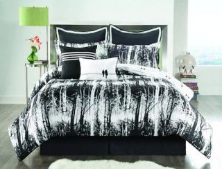 black and white twin xl bedding