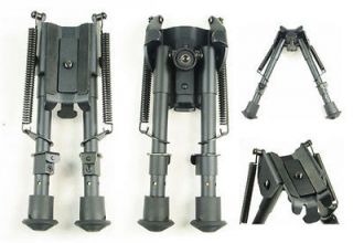 Metal Stud/Spring Eject Folding Rifle Laser/Scope Bipod 14 19CM Stand 