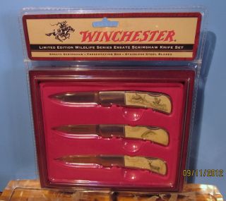 winchester limited edition knife set in Collectibles
