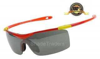 PRADA Sport Shield Sunglasses ORANGE_MIRROR 53MS CAD7W1