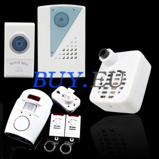   Chime Door bell/Motion Sensor Welcome Doorbell/IR Remote Control Alarm