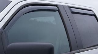 Window Vent Visor Deflector In Channel for Ford F 150 2009  2012 SUPER 